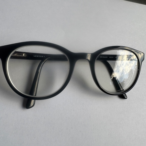 Lenton & Rusby Glasses LR4000 Black Gloss Shiny - Picture 4 of 9